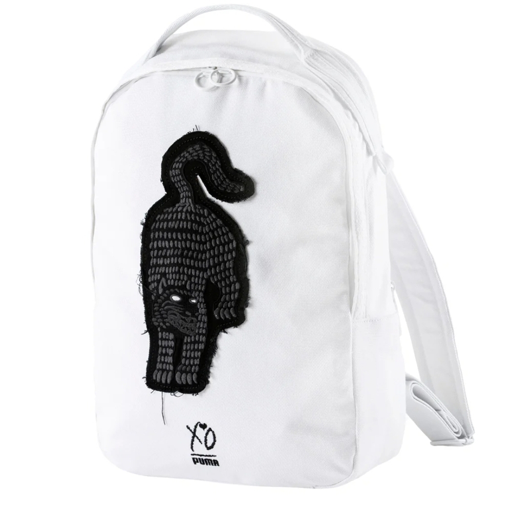 PUMA XO White Cat Patch Backpack